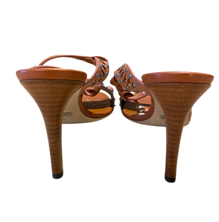 Brun et Multi GUCCI sandals, 40