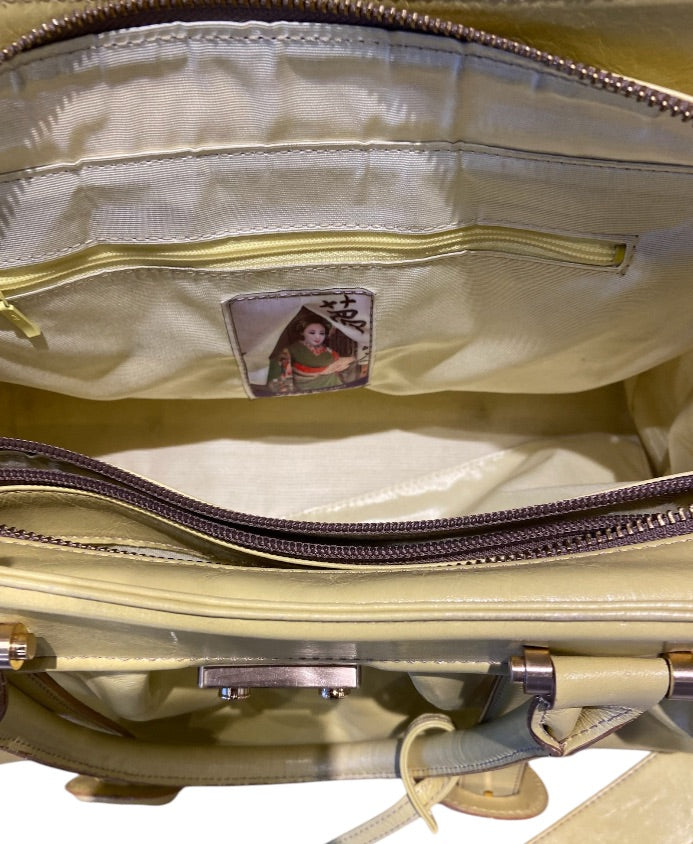 CHARTREUSE KAZUYO NAKANO NEW YORK Sacs, VINTAGE