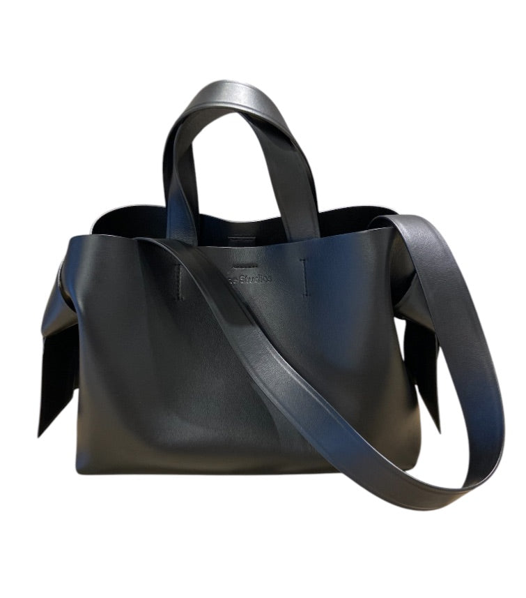 Noir ACNE STUDIOS Sacs, MUSUBI MIDI KNOTTED TOTE