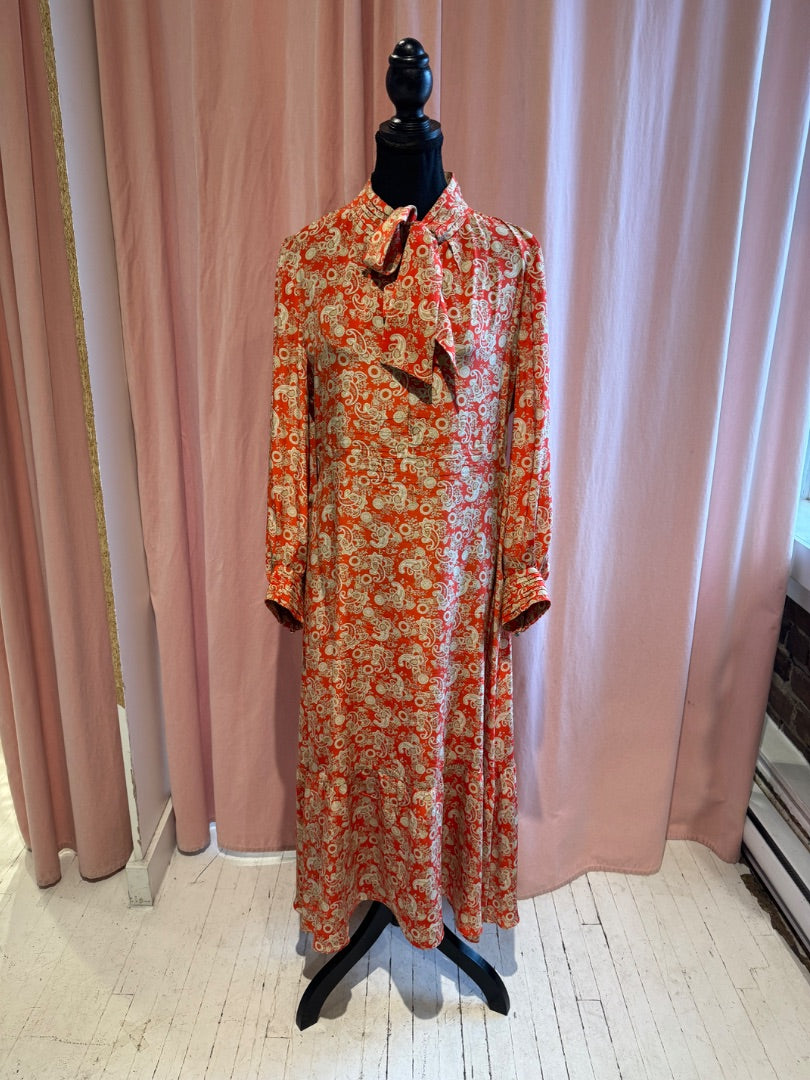 Rouge et Beige SANDRO PARIS Robes, Grand
