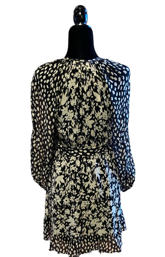 noir et blanc BA&SH Robes, Petit