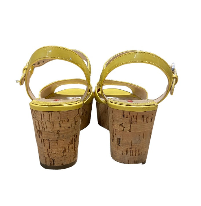 Jaune PRADA Sandals, 39.5
