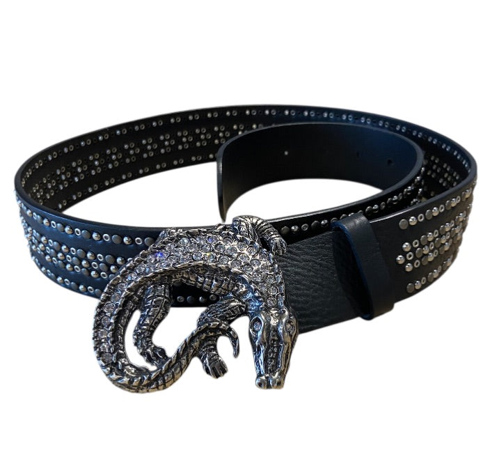 Noir et Argent ZADIG & VOLTAIRE Ceintures, Moyen