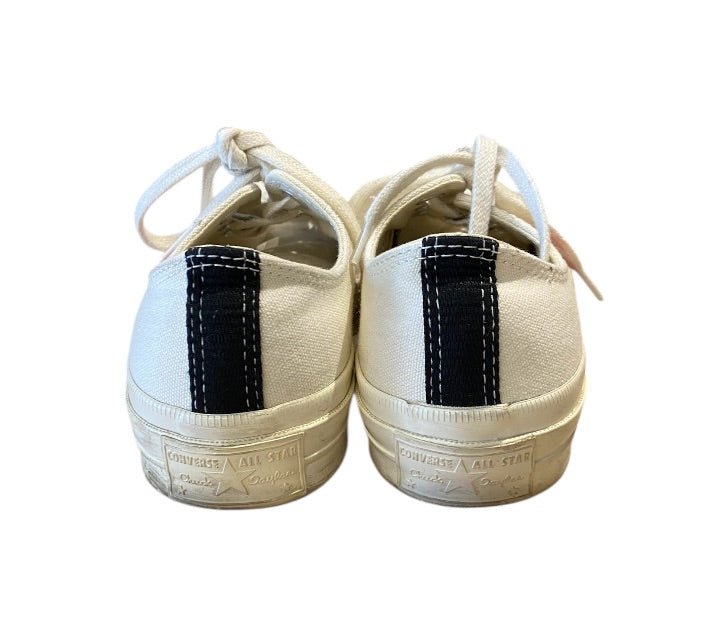 Blanc et Rouge CONVERSE/COMME DES GARCONS SNEAKERS, 6