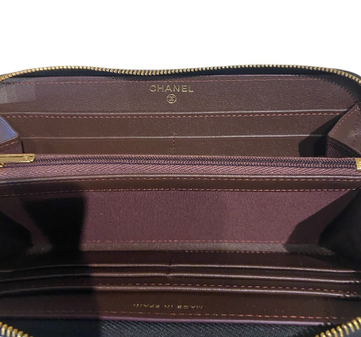 Noir CHANEL portefeuilles