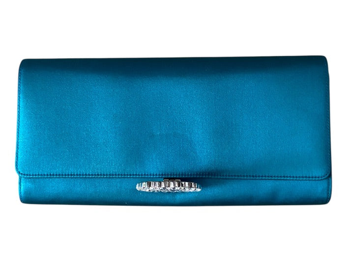 TEAL GUCCI Sacs, SILK, SWAROVSKI