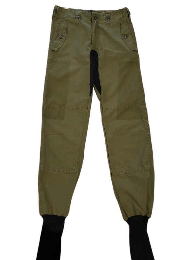 Pantalon Vert Khaki 88 QUEEN, Petit