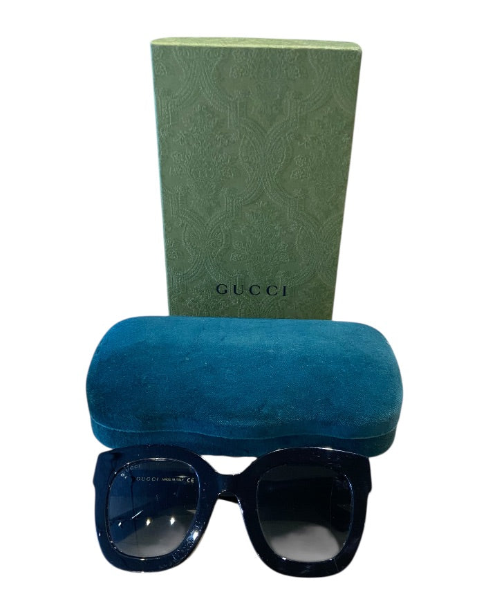 Noir GUCCI Lunettes de Soleil