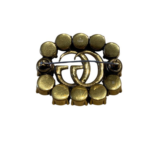 CRYSTAL OR GUCCI Broche, MARMONT