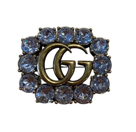 CRYSTAL OR GUCCI Broche, MARMONT