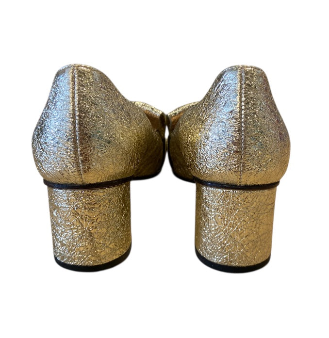 Or GUCCI Chaussures, MARMONT FRINGE HEEL