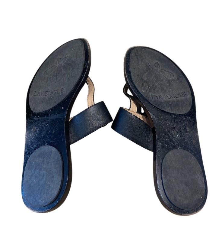 Noir et Or GUCCI sandals, 37