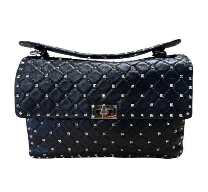 Noir et Argent VALENTINO Sacs, ROCKSTUD SPIKE