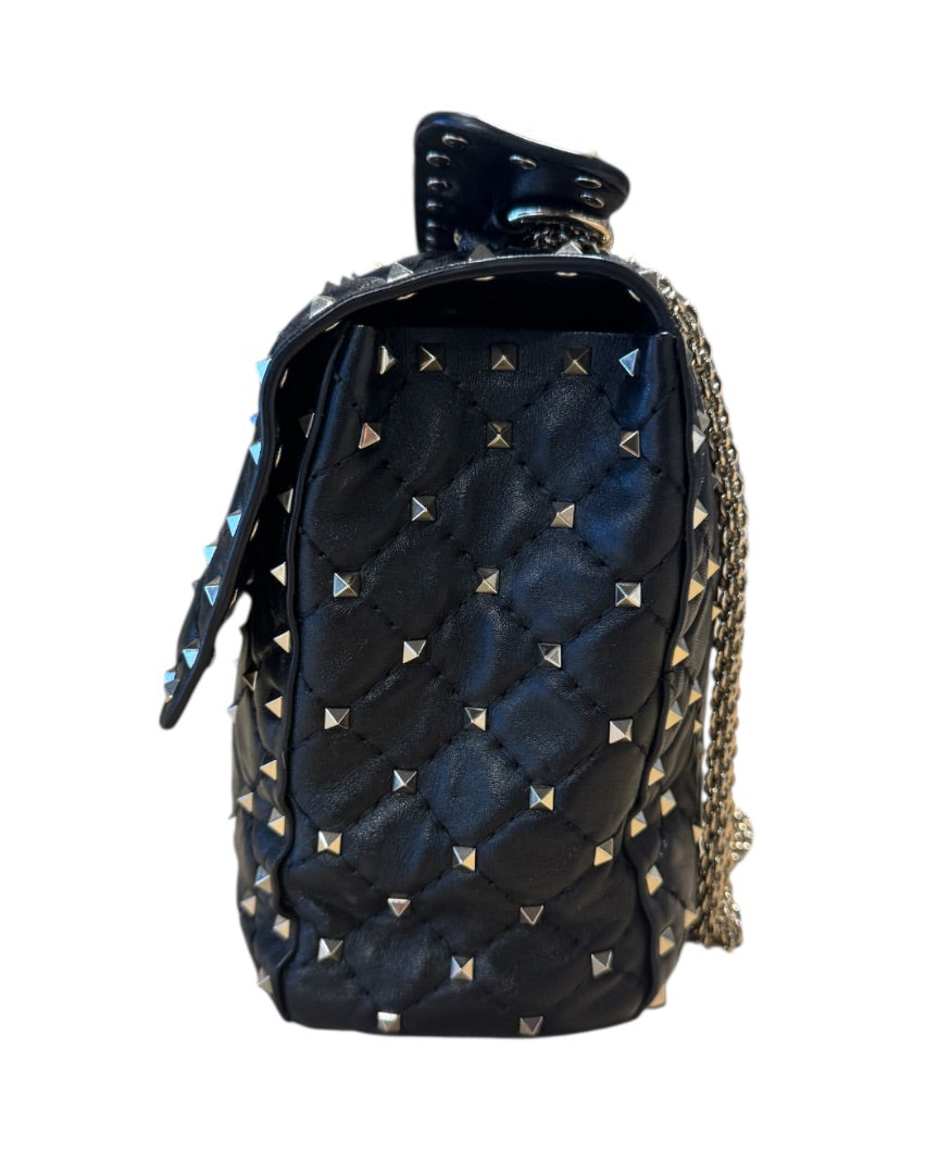 Noir et Argent VALENTINO Sacs, ROCKSTUD SPIKE