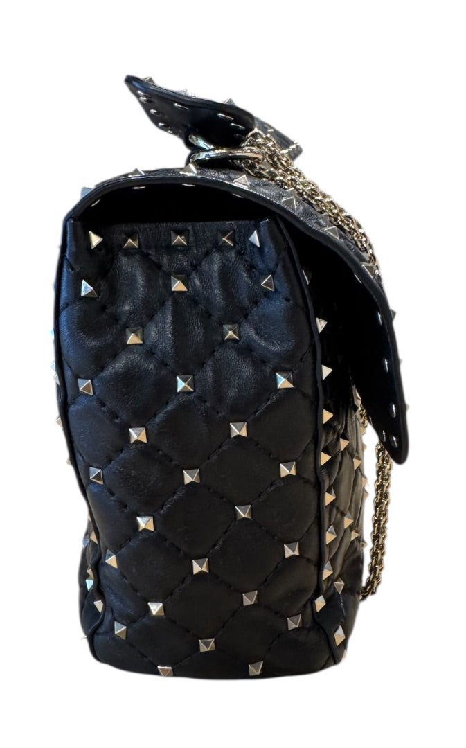 Noir et Argent VALENTINO Sacs, ROCKSTUD SPIKE