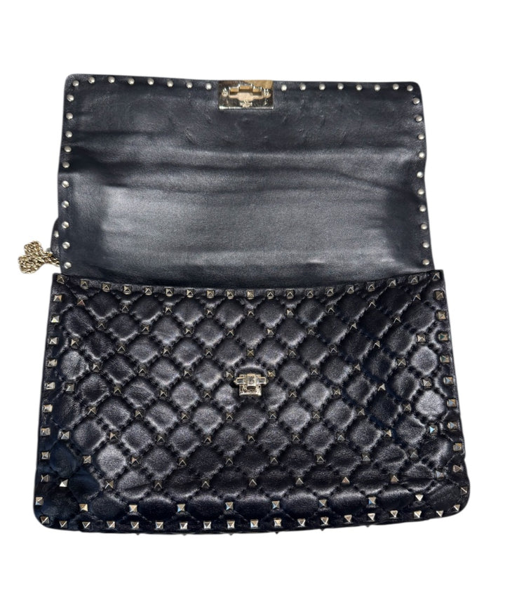 Noir et Argent VALENTINO Sacs, ROCKSTUD SPIKE