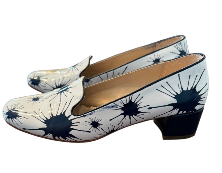 Bleu Marin et Blanc VINTAGE Chaussures, 39