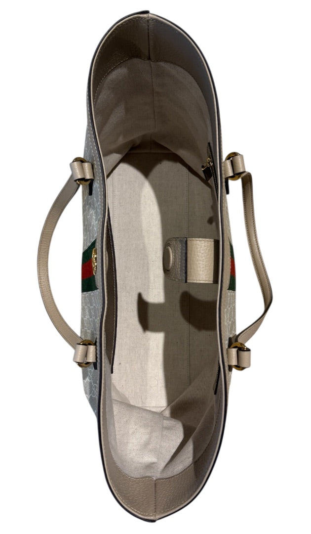 Beige/Gris GUCCI Sacs, OPHIDIA TOTE