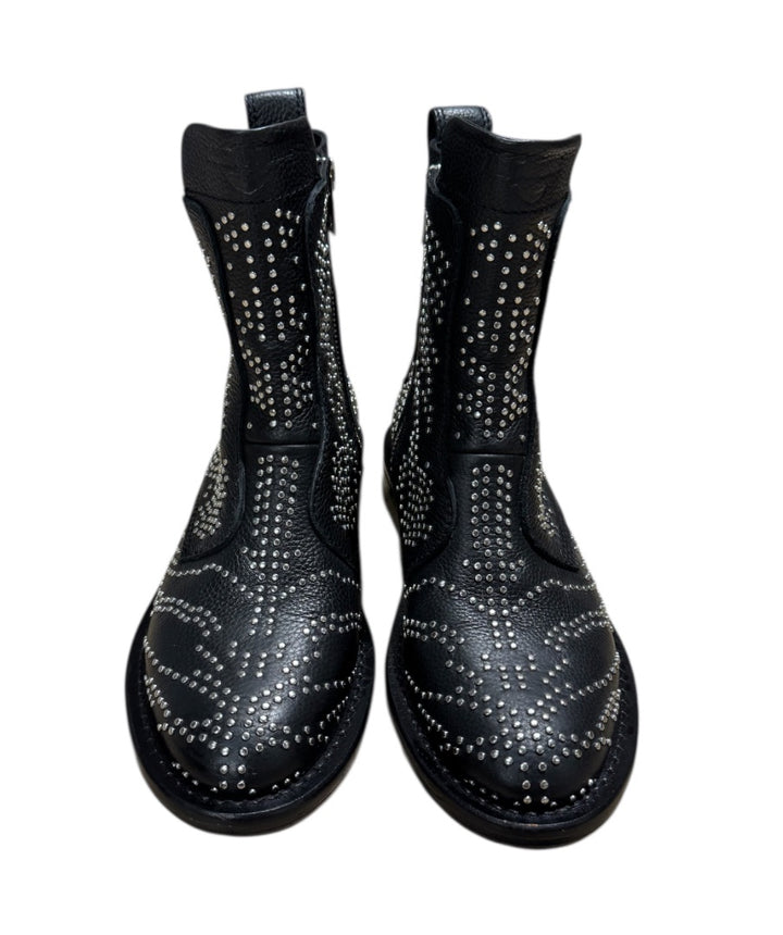 Noir et Argent ZADIG & VOLTAIRE BOTTES, 38