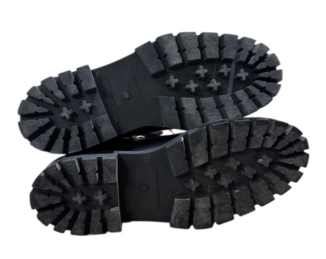 Noir et Or STUART WEITZMAN BOTTES, 7.5