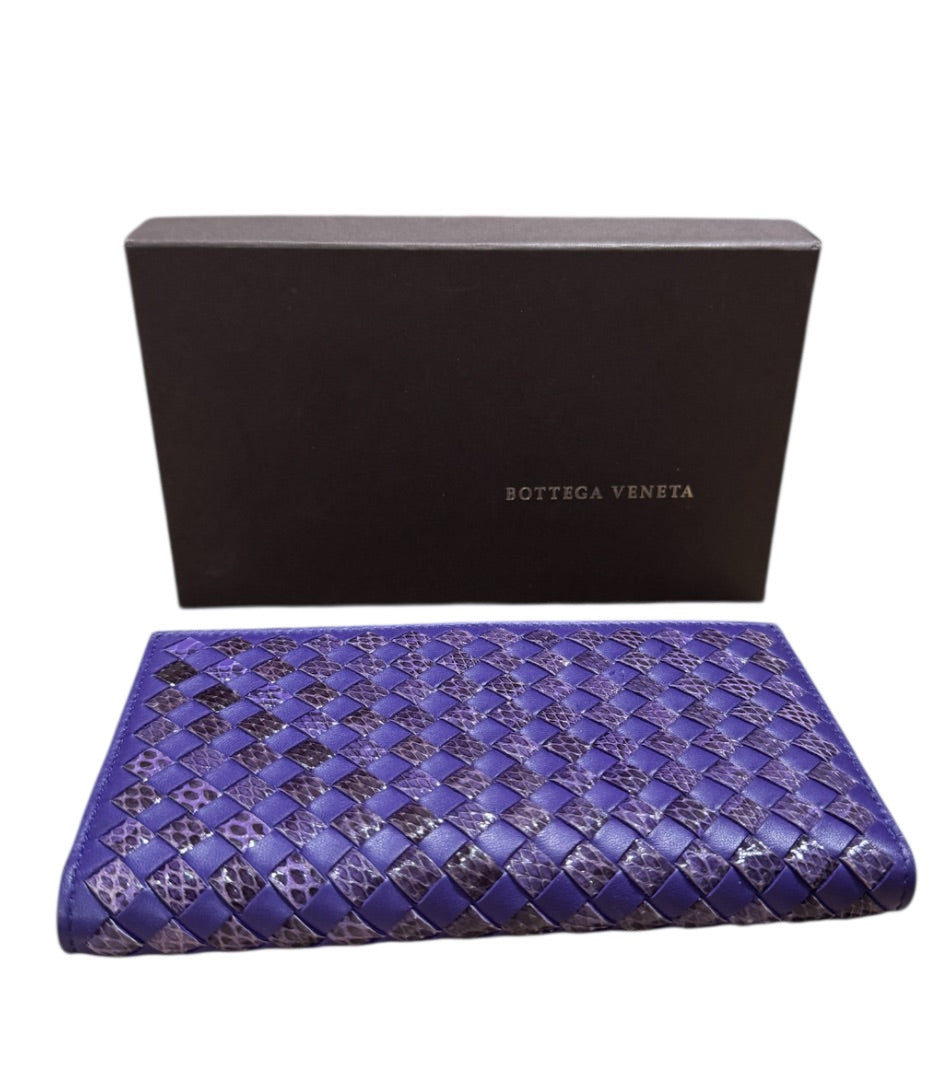 Mauve BOTTEGA VENETA portefeuilles