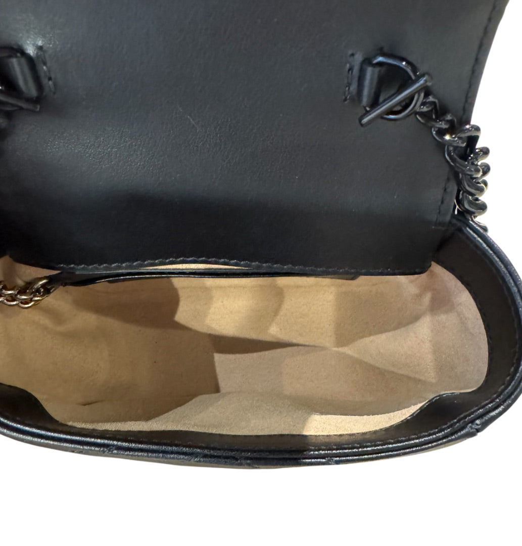 Noir GUCCI Sacs, MATELASSE CHAIN BELT