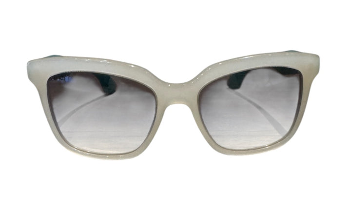 Bleu et Blanc MIU MIU Lunettes de Soleil
