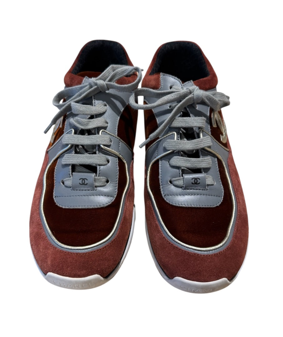 Noir, Blanc, Orange CHANEL Chaussures