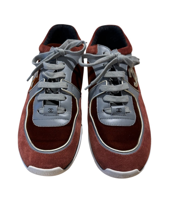 Noir, Blanc, Orange CHANEL Chaussures