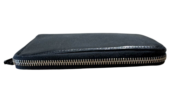 Noir et Argent GUCCI portefeuilles, SOHO STUDDED