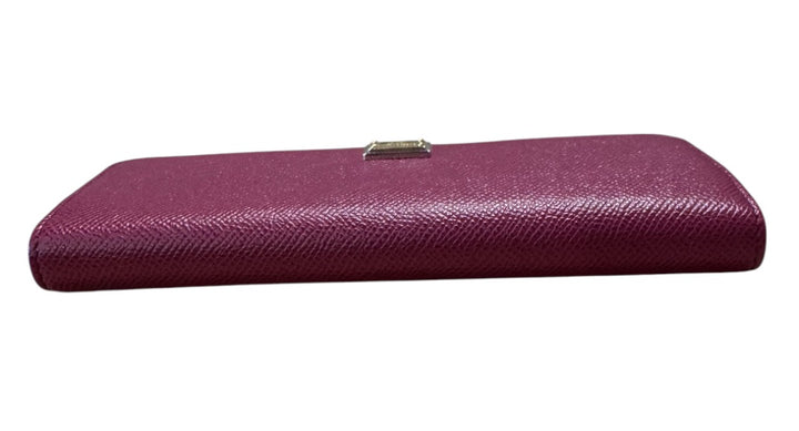 Bourgogne et Or DOLCE & GABBANA portefeuilles