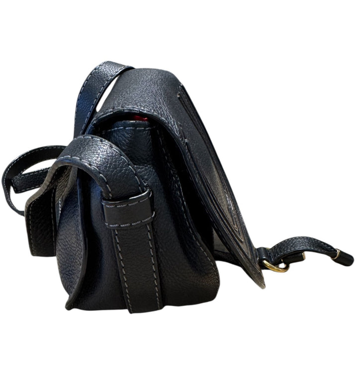 Noir CHLOE Sacs, Mini Marcie Saddle