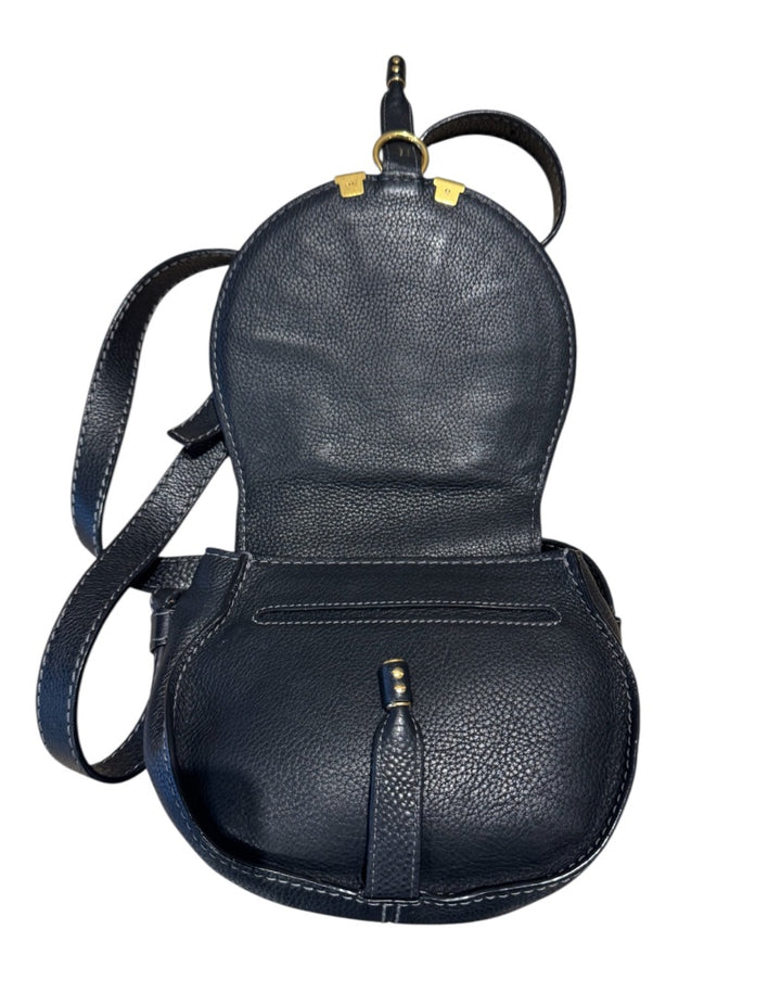 Noir CHLOE Sacs, Mini Marcie Saddle