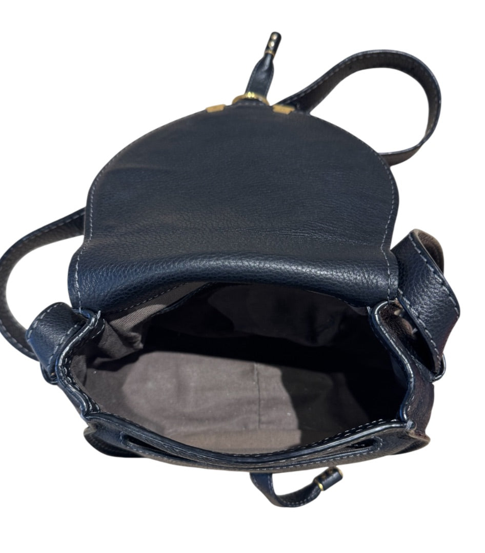 Noir CHLOE Sacs, Mini Marcie Saddle