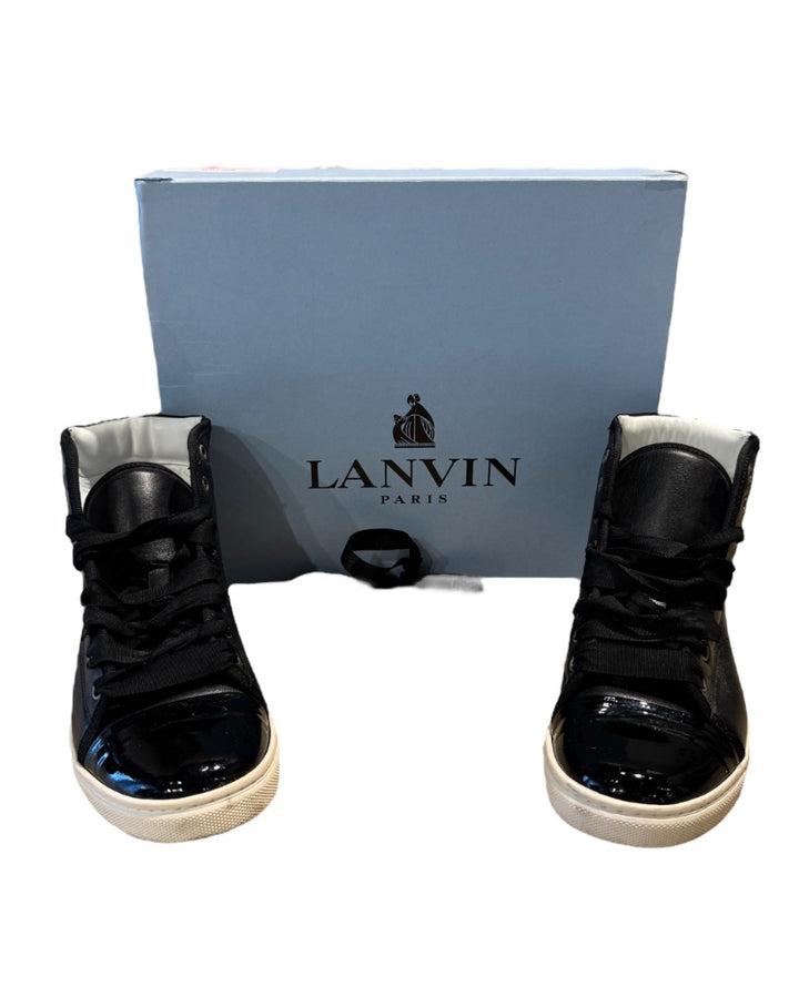 Noir et Blanc LANVIN Paris SNEAKERS, 38