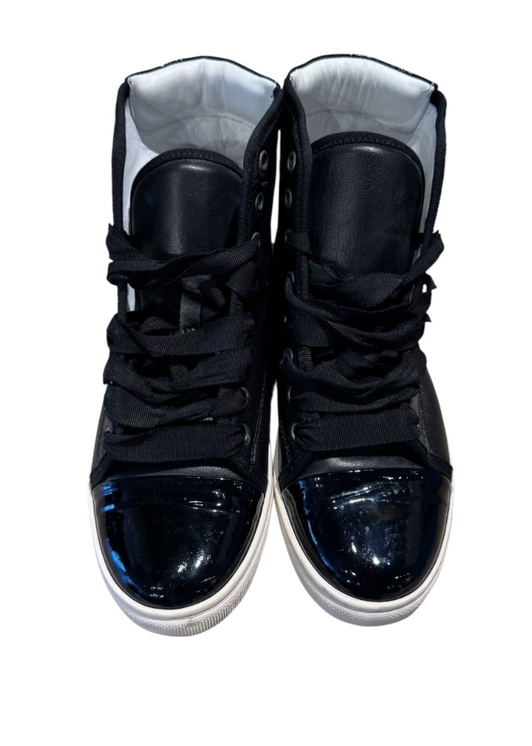 Noir et Blanc LANVIN Paris SNEAKERS, 38