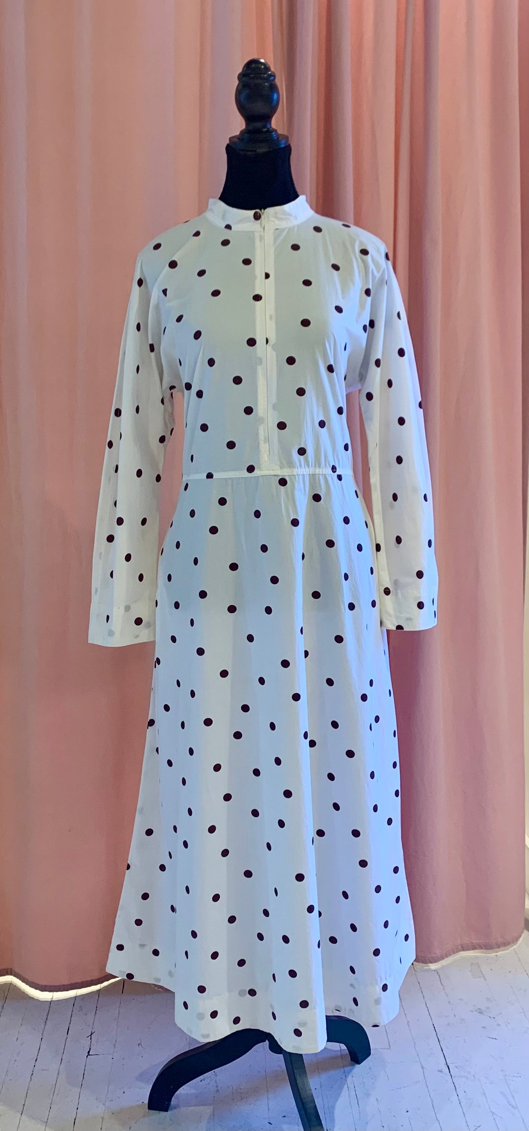 Brun et Blanc GANNI Robes, 40