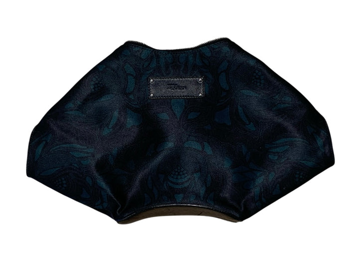 Noir et Vert ALEXANDER McQUEEN Sacs, MANTA CLUTCH