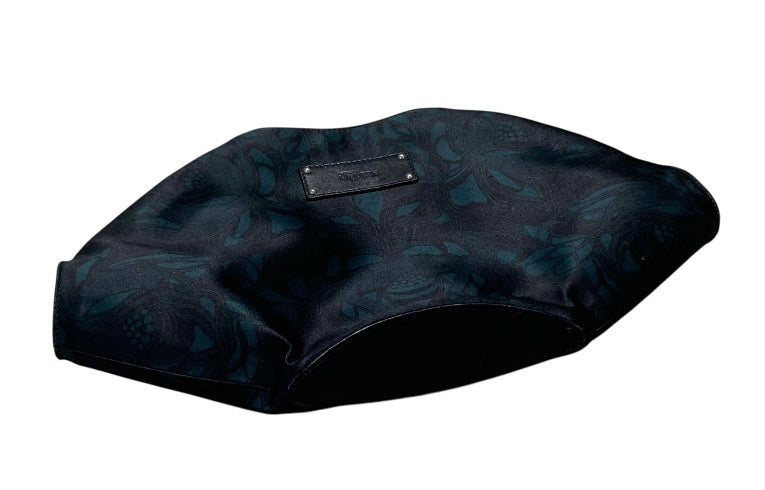 Noir et Vert ALEXANDER McQUEEN Sacs, MANTA CLUTCH