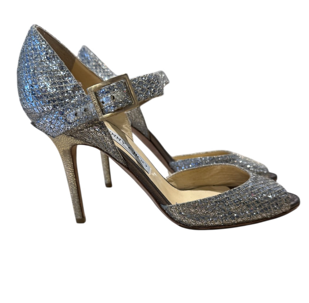 Argent JIMMY CHOO STILETTOS, 39