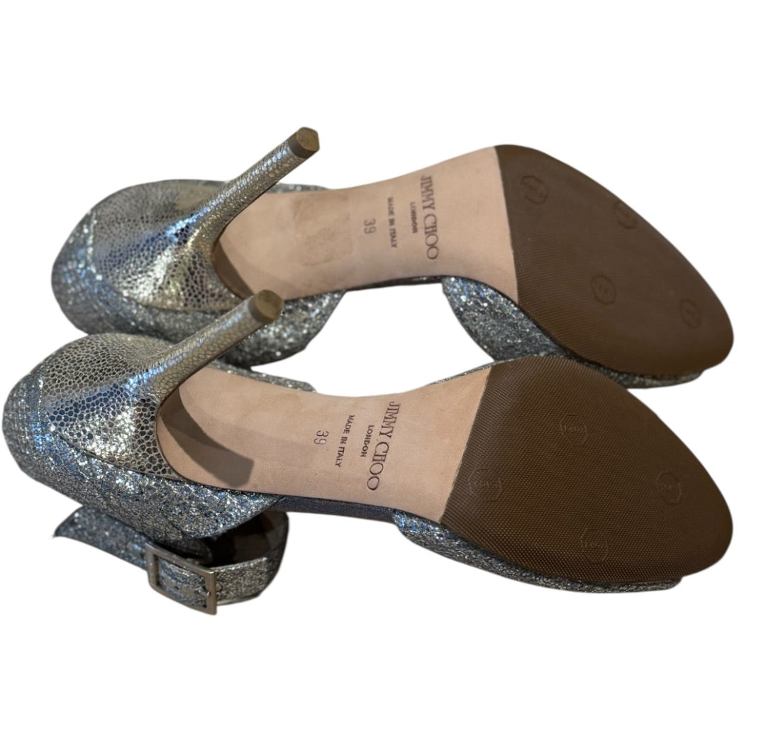 Argent JIMMY CHOO STILETTOS, 39