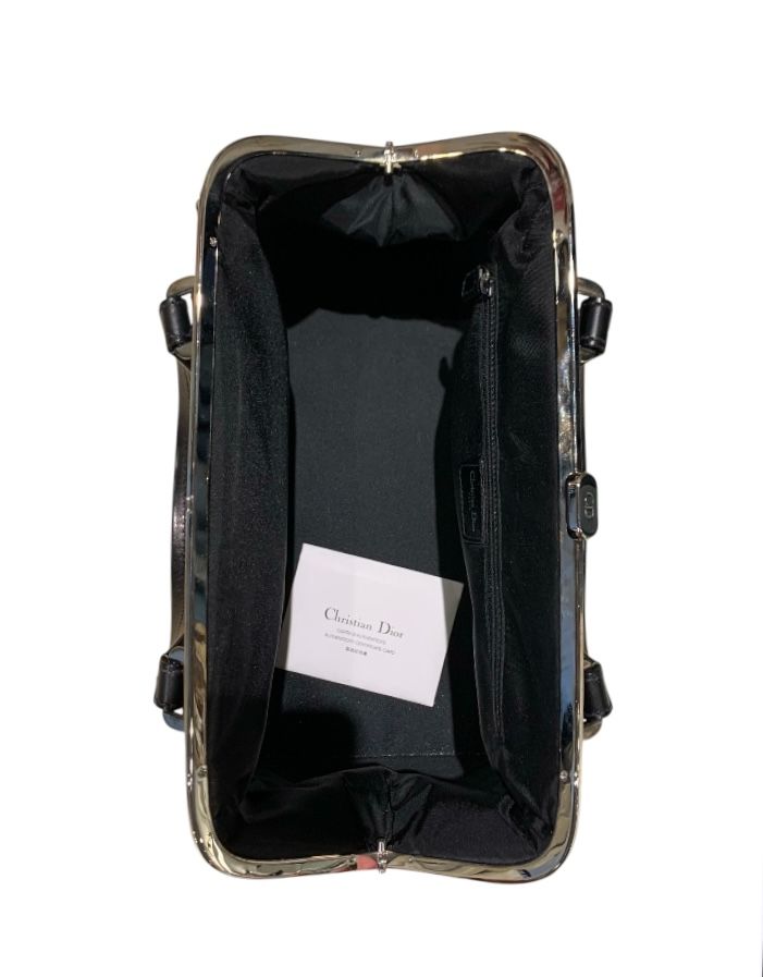 Noir et Gris CHRISTIAN DIOR Sacs, OBLIQUE BOWLING