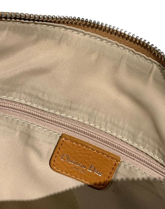 Beige et Brun CHRISTIAN DIOR Sacs, OBLIQUE STREET CHIC MINI BOWLING