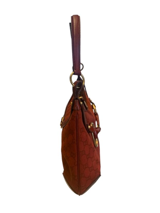 Rouge GUCCI Sacs, VINTAGE HORSEBIT
