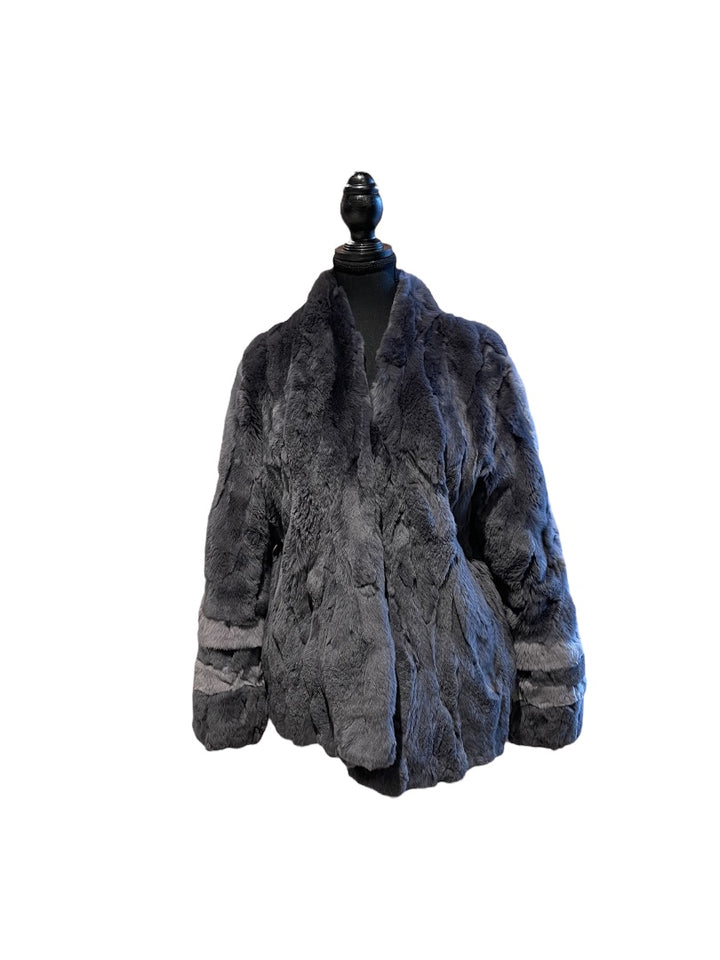 Gris  Manteau, Tres Petit