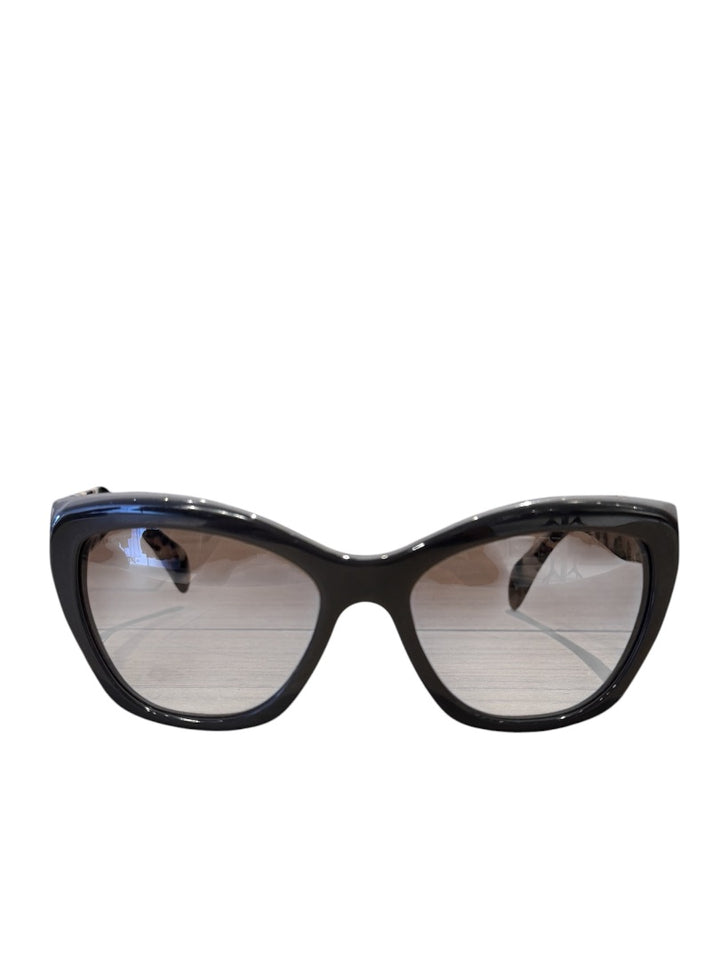Tortoise et Gris PRADA Lunettes de Soleil