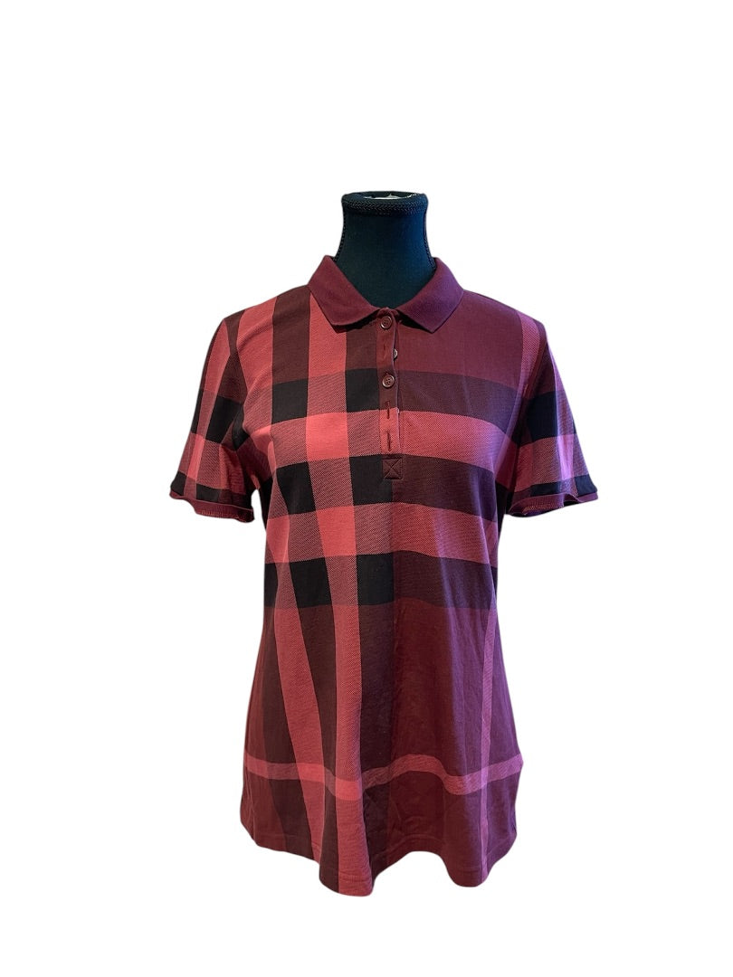 Rouge BURBERRY TSHIRT, Grand