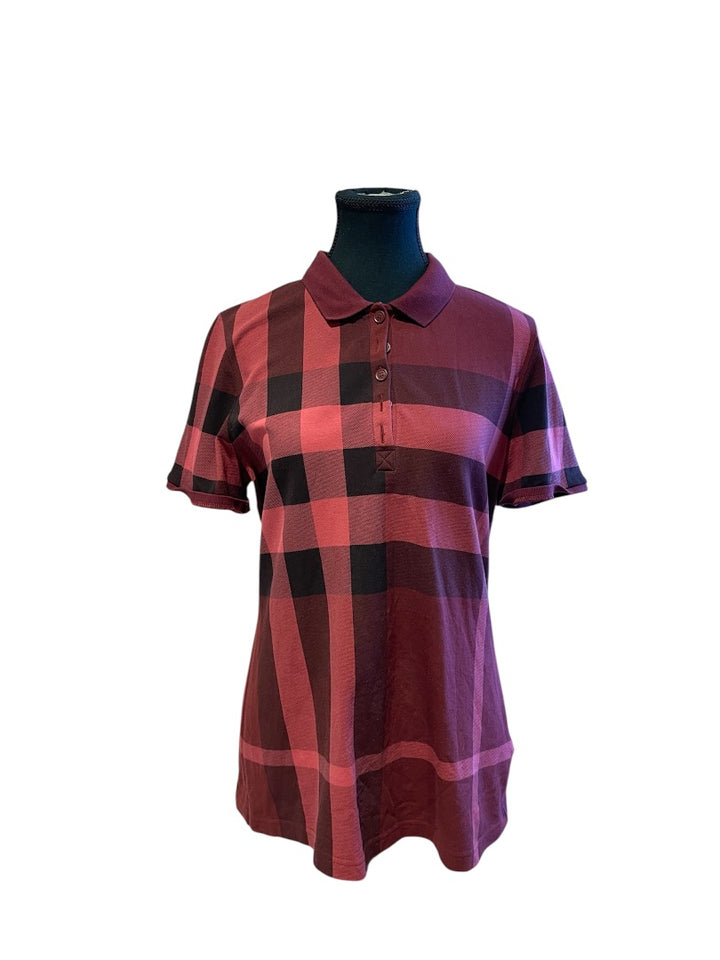 Rouge BURBERRY TSHIRT, Grand