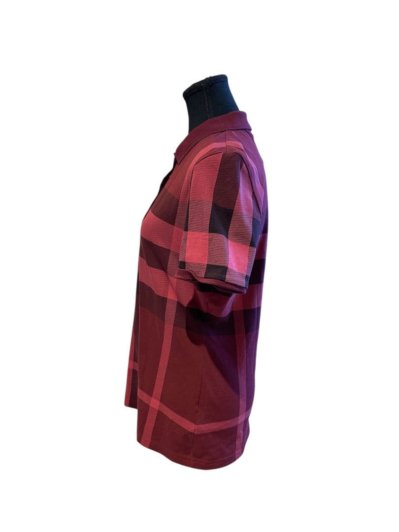 Rouge BURBERRY TSHIRT, Grand