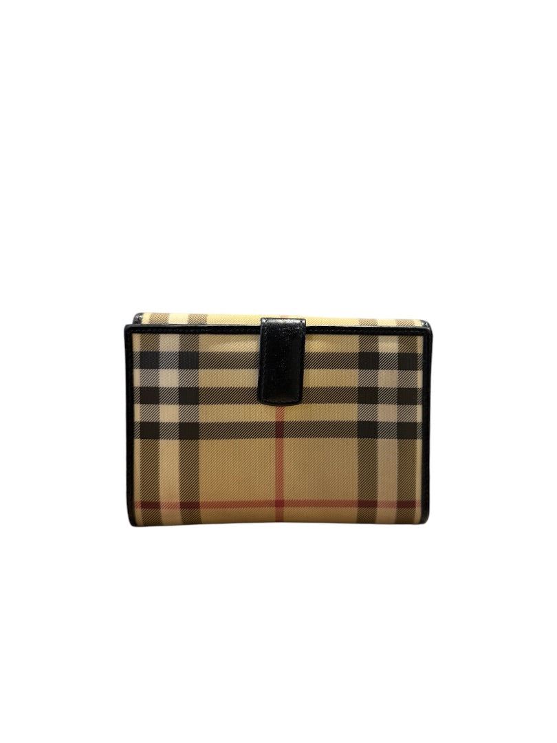 Noir et Beige BURBERRY portefeuilles, Petit